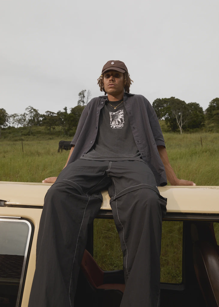Valley Zip Off Spray Pant - Black