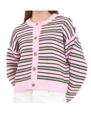 Bobby Knit Cardigan - Pink/Meadow