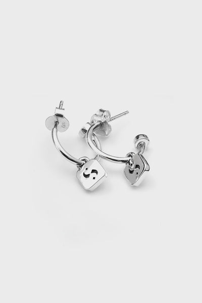 S - Logo Anchor Earings