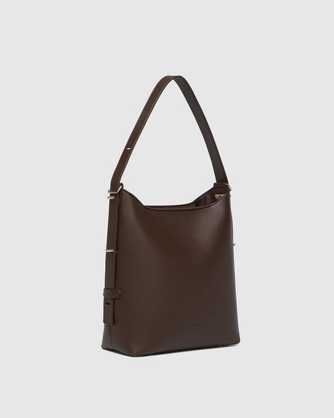 Audrey Bucket Bag - Brown