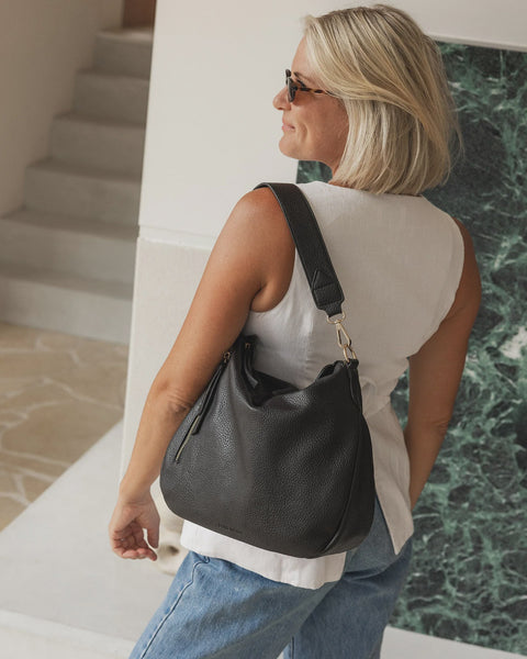 Nadia Shoulder Bag - Black