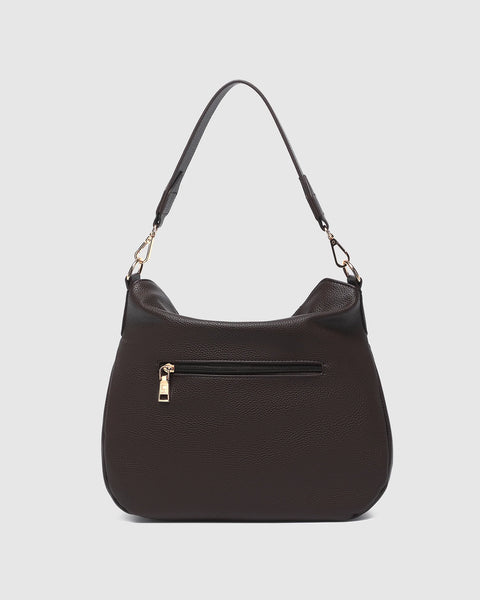 Nadia Shoulder Bag - Chocolate