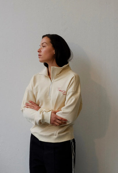 Commonplace 1/4 Zip - Oat