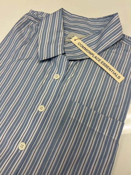 Good Days Shirt - Blue/White Stripe