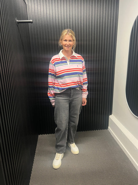 Chyla Barrel Jean -  Dark Used