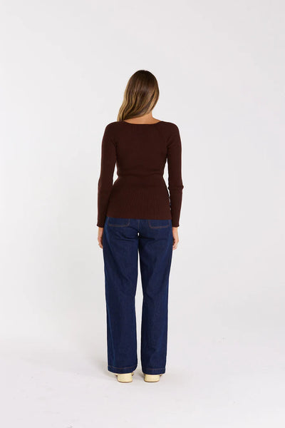 Loop Long Sleeve - Chocolate
