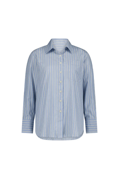 Good Days Shirt - Blue/White Stripe