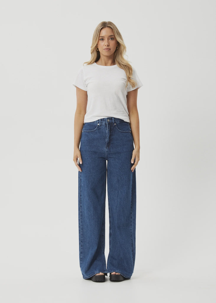 Bella Denim Baggy Jeans - Authentic Blue