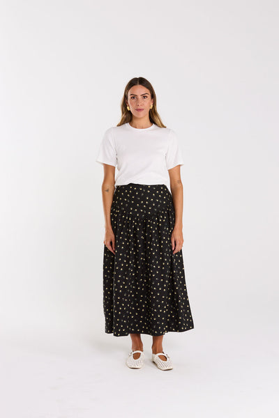 Aria Skirt - Golden Rose