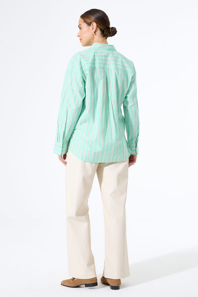Mint Stripe Shirt