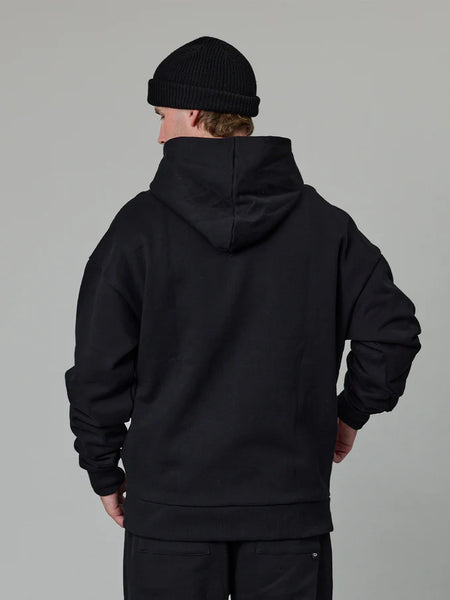 J A fisherman South Hood - Black