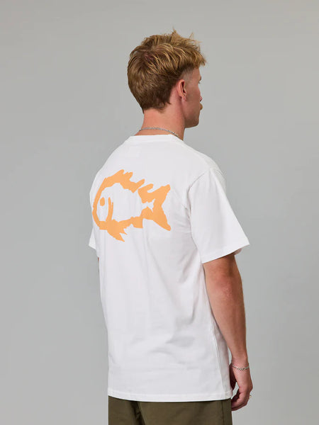 JA  Fisherman Sea Tee - White