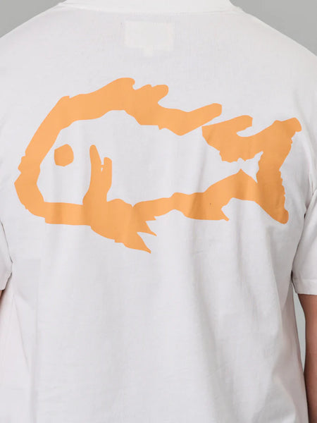 JA  Fisherman Sea Tee - White