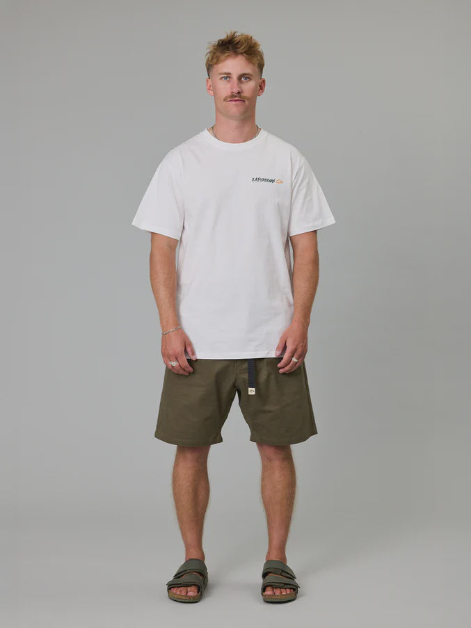 JA Fisherman Sea Tee - White