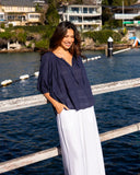 Willow Blouse - Navy
