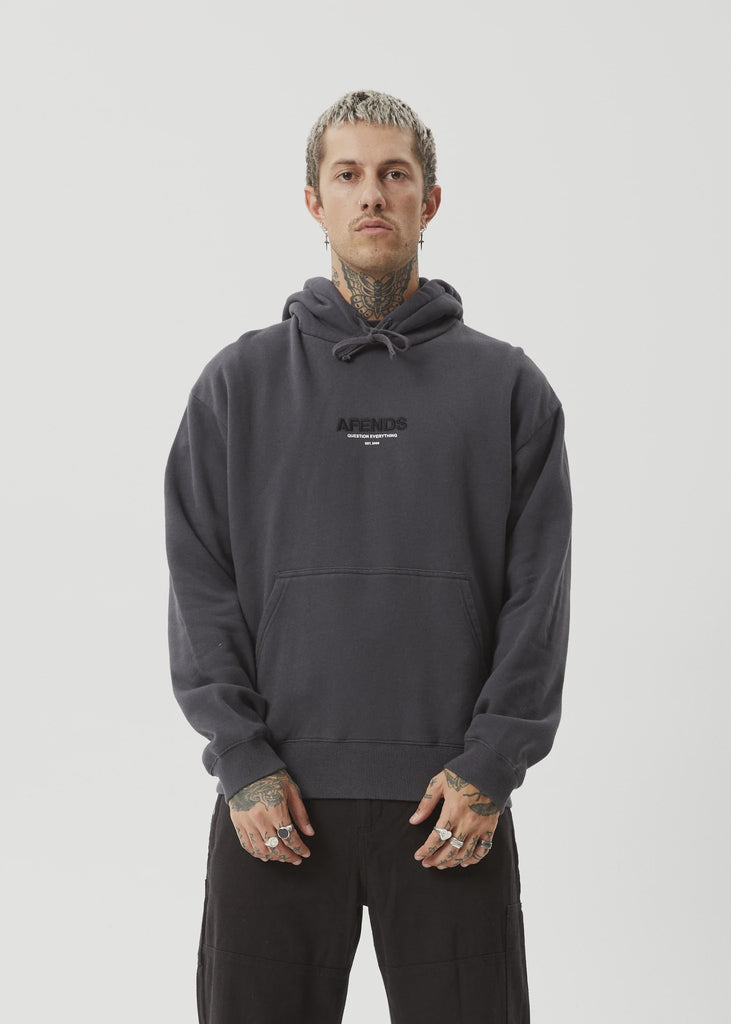 Vinyl - Pull On Hood - Charcoal