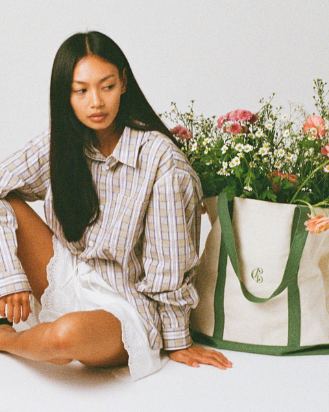 Greenworld Button Down - Sage