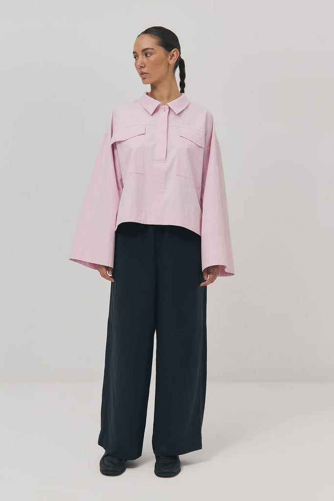 Sibyl Popover - Soft Pink