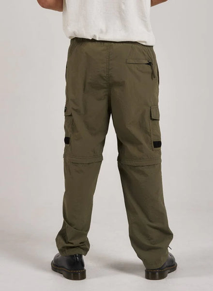 Big Slacker High Standards Zip Off Cargo Pants - Aloe