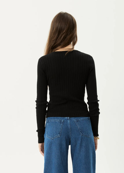 Bronte Knit Cardigan - Black