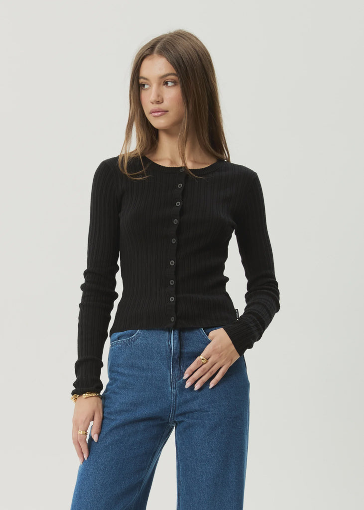 Bronte Knit Cardigan - Black