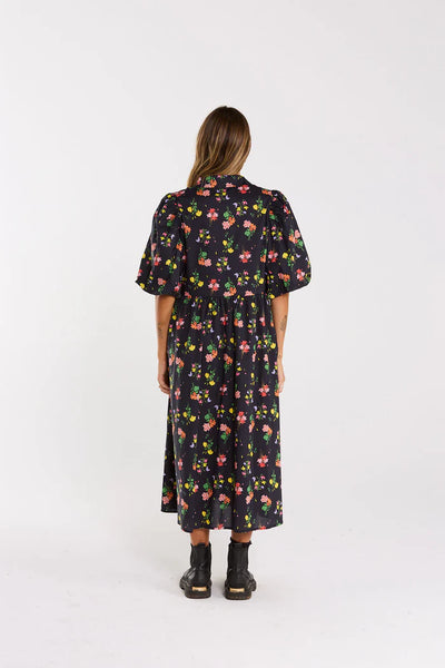 Lucinda Dress - Vivid Noir