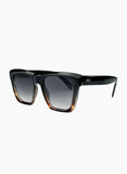 Aspen Sunglasses - Black Tort/Smoke
