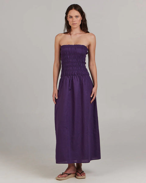 Amanda Maxi Dress - Deep Purple