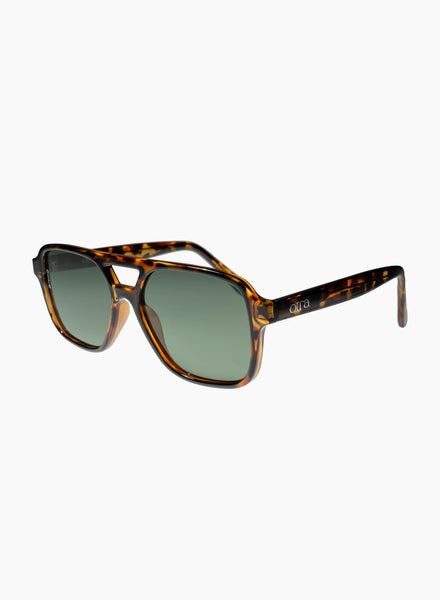 Kiki Sunglasses - Tort/Green
