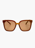 Sweet About Me Sunglasses - Coffee/Light Brown