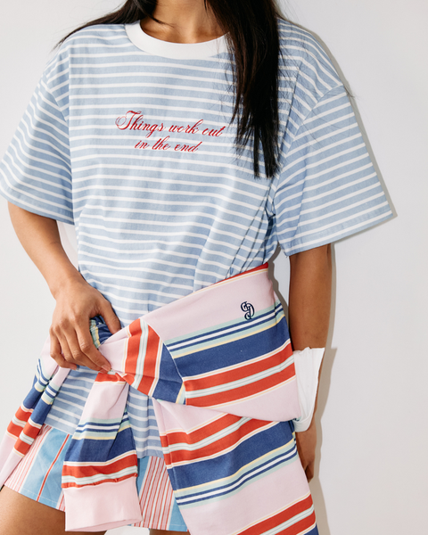 Morale T-Shirt -Baby Blue