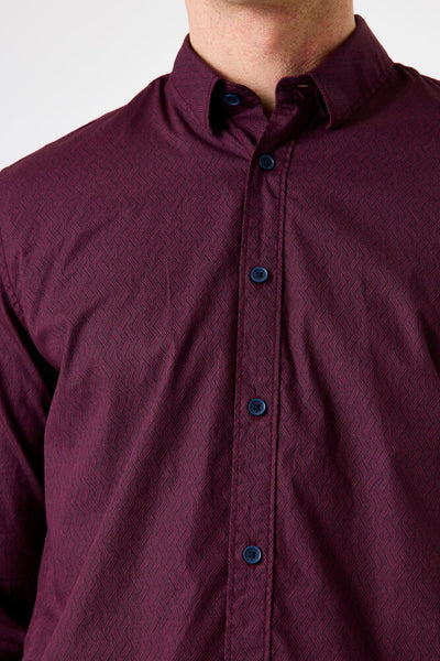 LS Shirt plum