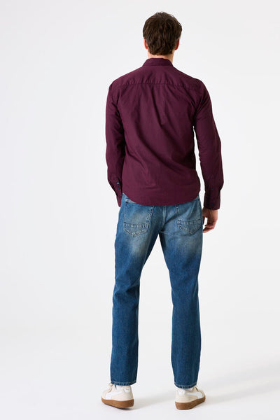 LS Shirt plum