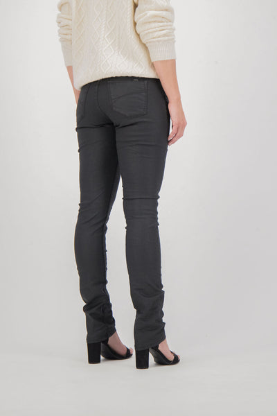 Rachelle 32 Leg jean -Black Coated