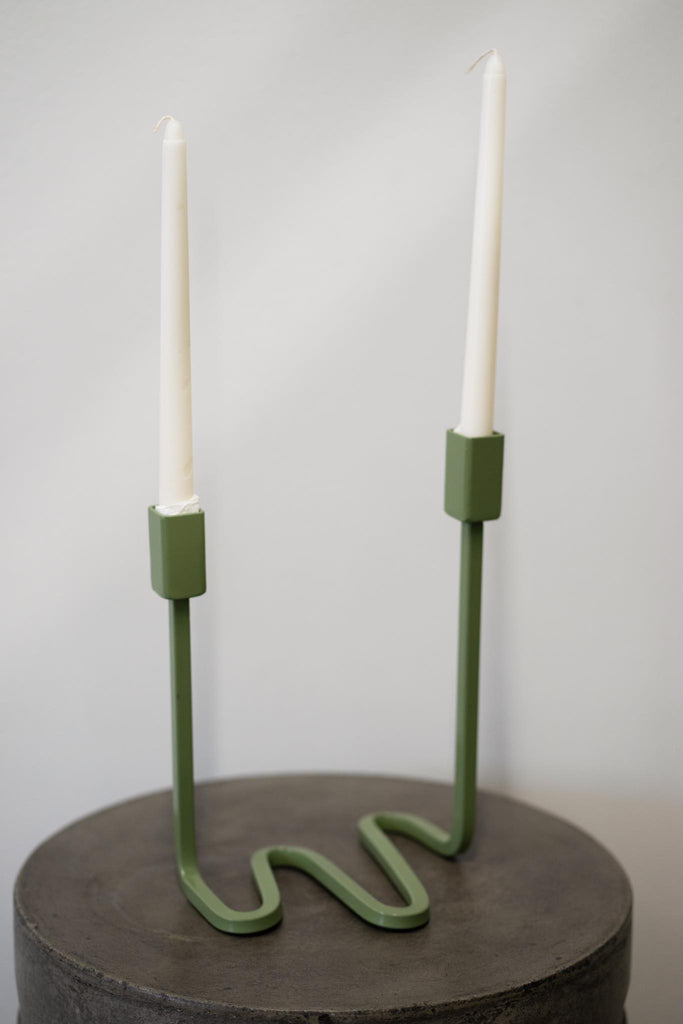Shockwave Candelabra - Khaki