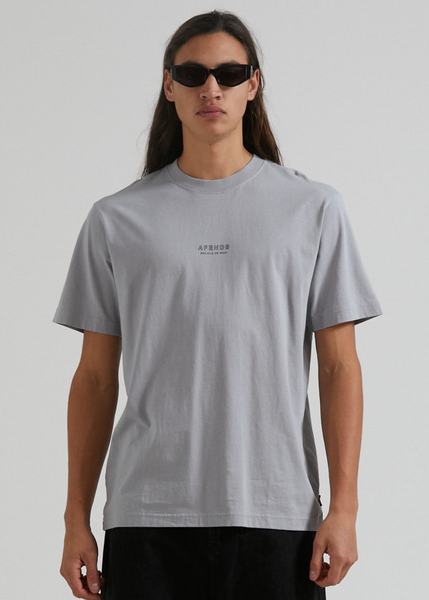Recycled retro T-Shirt - Grey