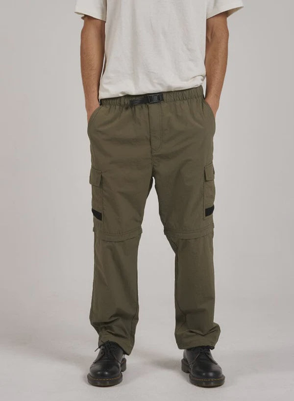 Big Slacker High Standards Zip Off Cargo Pants - Aloe