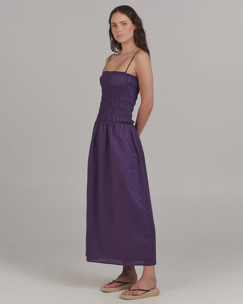 Amanda Maxi Dress - Deep Purple