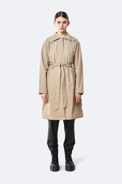 Womens trench coat. Found online and in store at Voyant, Invercargill.