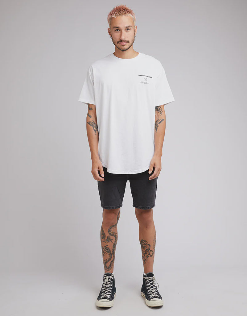Shredder Tail Tee - White
