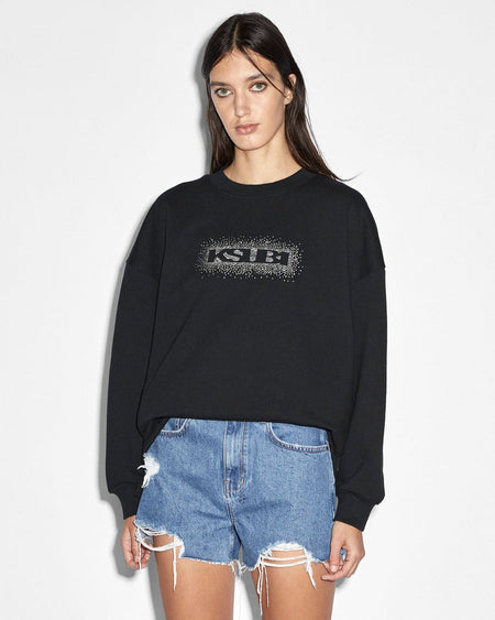 Cracks & Crevasses Sea Tee - Charcoal