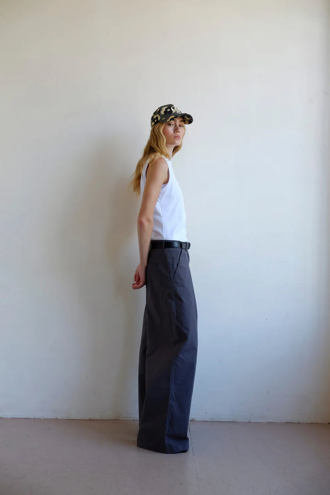 City Twill Trouser - Dark Grey