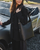 Audrey Bucket Bag - Black