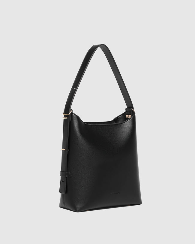 Audrey Bucket Bag - Black