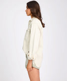 Antique White Everyday Denim Shirt