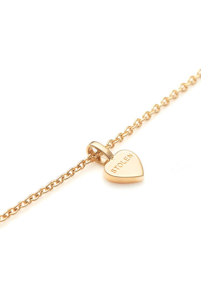 Stolen Heart Necklace - Gold Plated