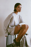 Wave LS Top - Muted Sunset Stripe