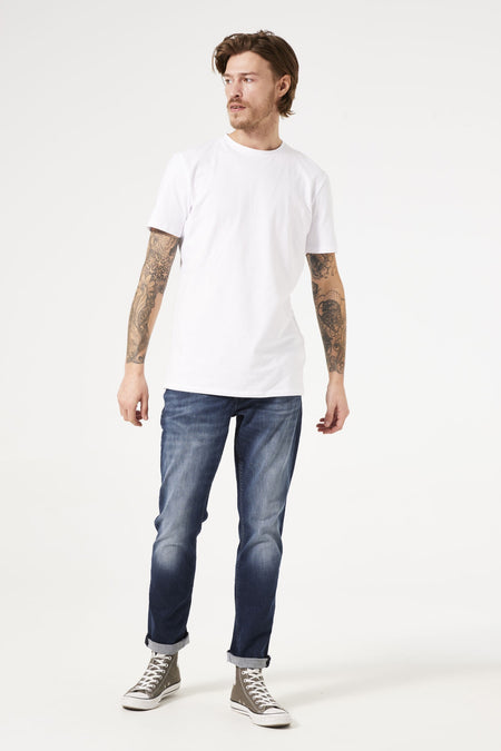 Cracks & Crevasses Sea Tee - Charcoal