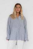 Everyday Shirt - Navy Stripe