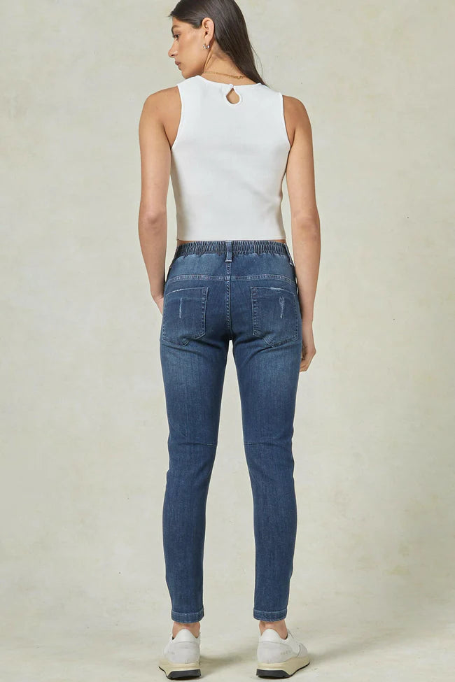 Active Jeans - Classic Wash Ankle Length